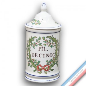 Collection - Pot &agrave; pharmacie 'Grand' Lph Pil Cynog - H 21 cm -  Lot de 1