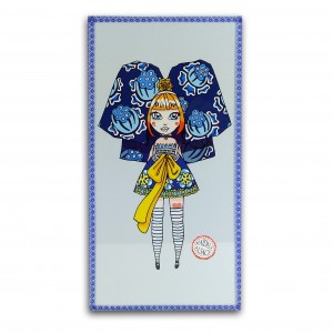 Applique murale MA&Iuml;DAL&Auml; - l'Amoureuse