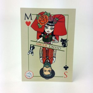 Carte postale MA&Iuml;DAL&Auml; - Amour / Chance