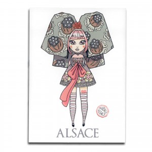 Carte postale MA&Iuml;DAL&Auml; - "L'Amoureuse"