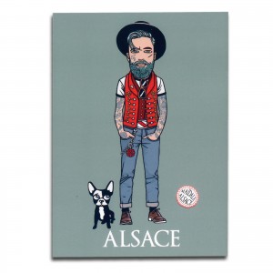 Carte postale MA&Iuml;DAL&Auml; - "L'Irr&eacute;sistible"