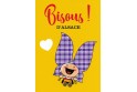 Carte de voeux Lovely Elsa - Bisous d'Alsace