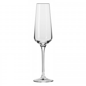 6 Fl&ucirc;tes &agrave; champagne "AVANT-GARDE" 18 cl - cristallin sans plomb