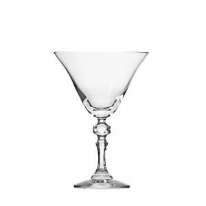 6 Verres &agrave; cocktail "KRISTA" 17 cl - cristallin sans plomb