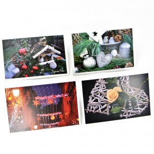 Lot de 4 cartes postales - Photos Fr&eacute;d&eacute;ric Engel - NO&Euml;L 1