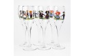6 Flûtes à Crémant d'Alsace motif "HANSI"