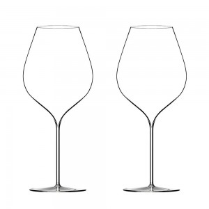 Coffret 2 verres souffl&eacute;s bouche ultralight A. Lallement n&deg;2