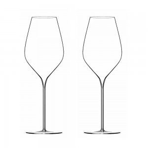 Coffret 2 verres souffl&eacute;s bouche ultralight A. Lallement n&deg;4