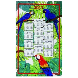 Torchon calendrier 2017 "Coco"