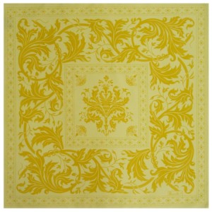 Serviette de table "Topkapi" bouton d'or